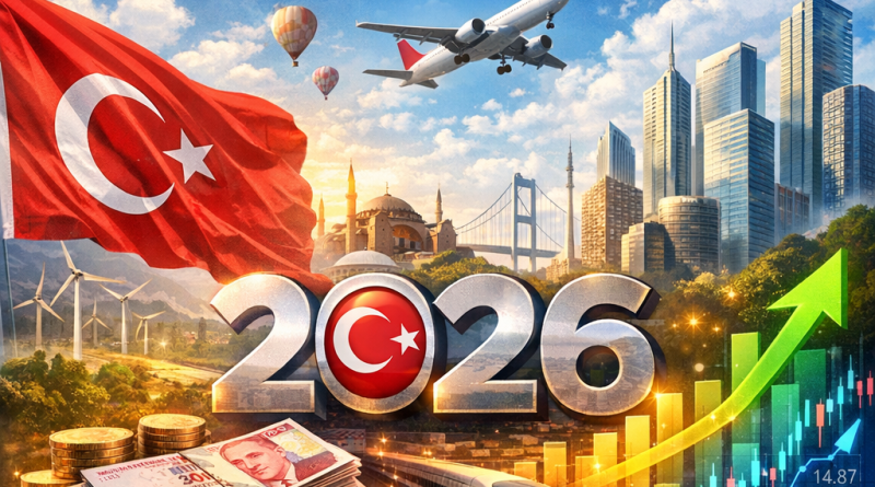Illustration of 2026’da Türkiye Ekonomisini Bekleyen Şaşırtıcı ve Umut Vadeden Gelişmeler