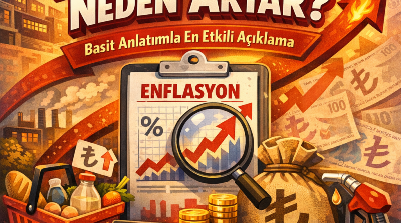 Illustration of Enflasyon Neden Artar? Basit Anlatımla En Etkili Açıklama