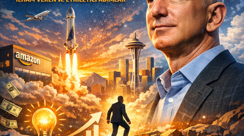 Illustration of Jeff Bezos’un Başarı Yolculuğu: İlham Veren ve Etkileyici Adımlar
