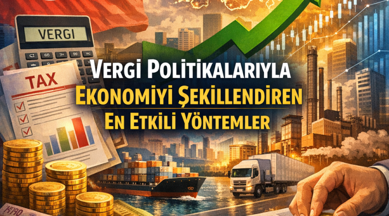 Illustration of Vergi Politikalarıyla Ekonomiyi Şekillendiren En Etkili Yöntemler