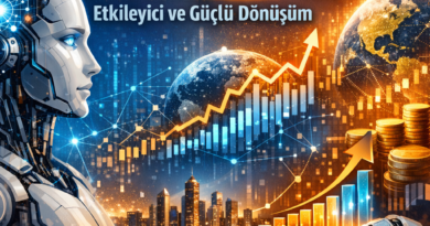 Illustration of Yapay Zeka Ekonomiyi Değiştiriyor: Etkileyici ve Güçlü Dönüşüm