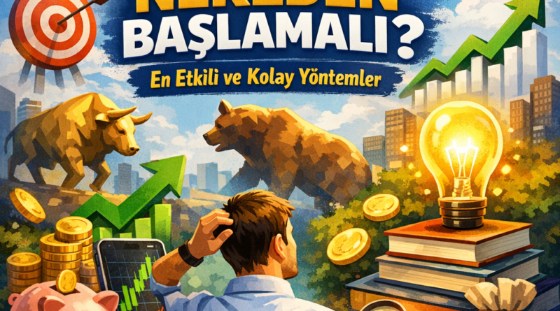 Illustration of Yatırıma Nereden Başlamalı? En Etkili ve Kolay Yöntemler